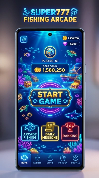 Layar utama super777 — antarmuka bersih setelah instalasi